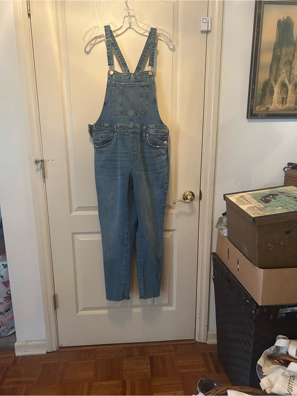Universal Thread Light Blue Denim Overalls
